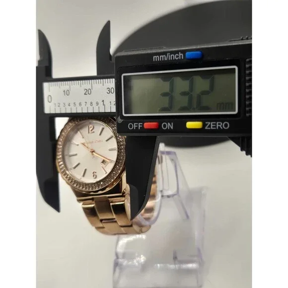 MICHAEL KORS Glitz MK-5921 Ladies' Rose Gold Tone Watch - Picture 11 of 11